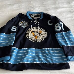 Crosby Reebok Pittsburgh Penguins Hockey Jersey